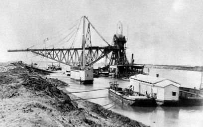 Budowa kanału trwała dziesięć lat. Skończyła się w 1869 roku