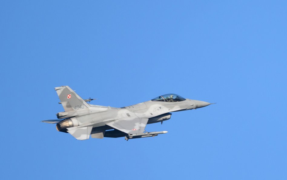 Samolot F-16 (fot. ilustracyjna)