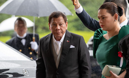 Duterte skrócił wizytę w Japonii. Pojechał do neurologa