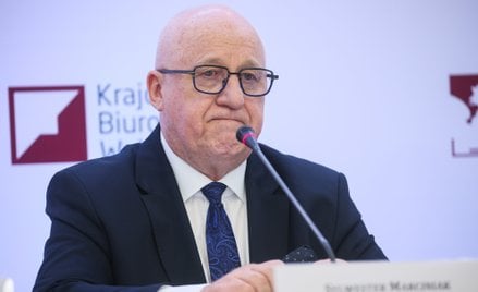 Przewodniczący Państwowej Komisji Wyborczej Sylwester Marciniak