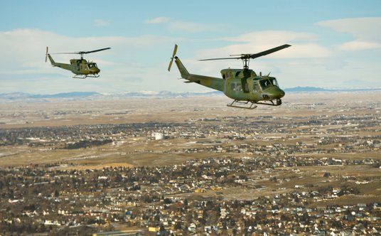 "UH-1N Iroquois. Fot./US Air Force."