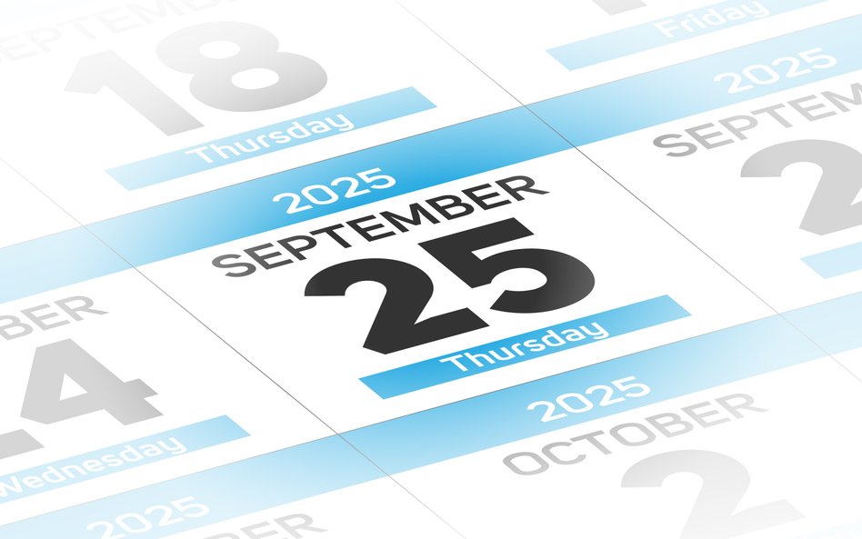 Wydarzy się dziś. Kalendarium wydarzeń na rynkach w dniu 25.09.2025