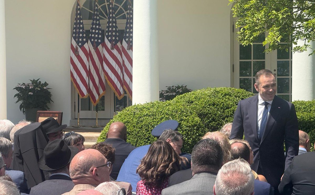 Karol Nawrocki w Białym Domu. Bierze udział w uroczystości z udziałem Donalda Trumpa