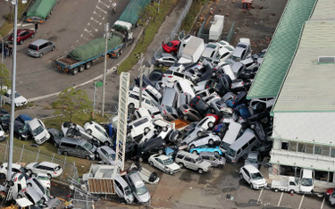Tajfun Jebi nawiedził Japonię. Ewakuacja mieszkańców