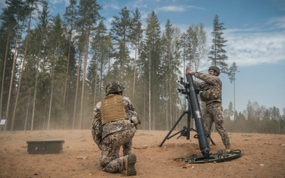 Łotwa potwierdziła zamiar przekazania Ukrainie uzbrojenia i wyposażenia wojskowego. Na zdjęciu strze
