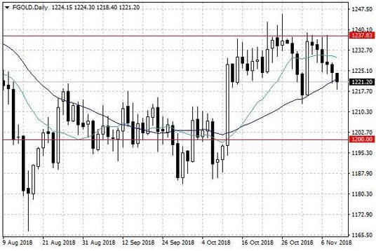 Notowania złota – dane dzienne