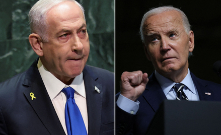 Beniamin Netanjahu i Joe Biden