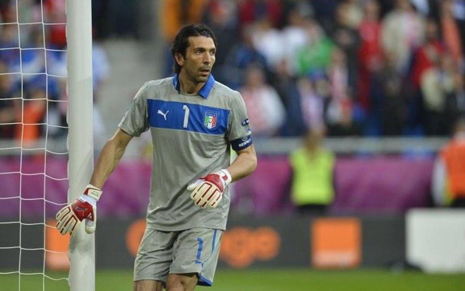 Włoski bramkarz Gianluigi Buffon