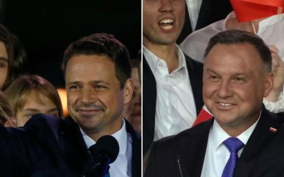 Dane PKW z 99,97 proc. komisji: Duda 51,21 proc. głosów, Trzaskowski - 48,79 proc.