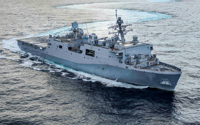 USS Fort Lauderdale podczas prób stoczniowych. Jednostka będzie bazowała w Naval Station Norfolk w s