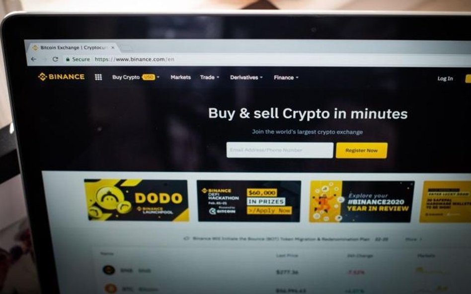 Binance zakazana przez brytyjskiego regulatora
