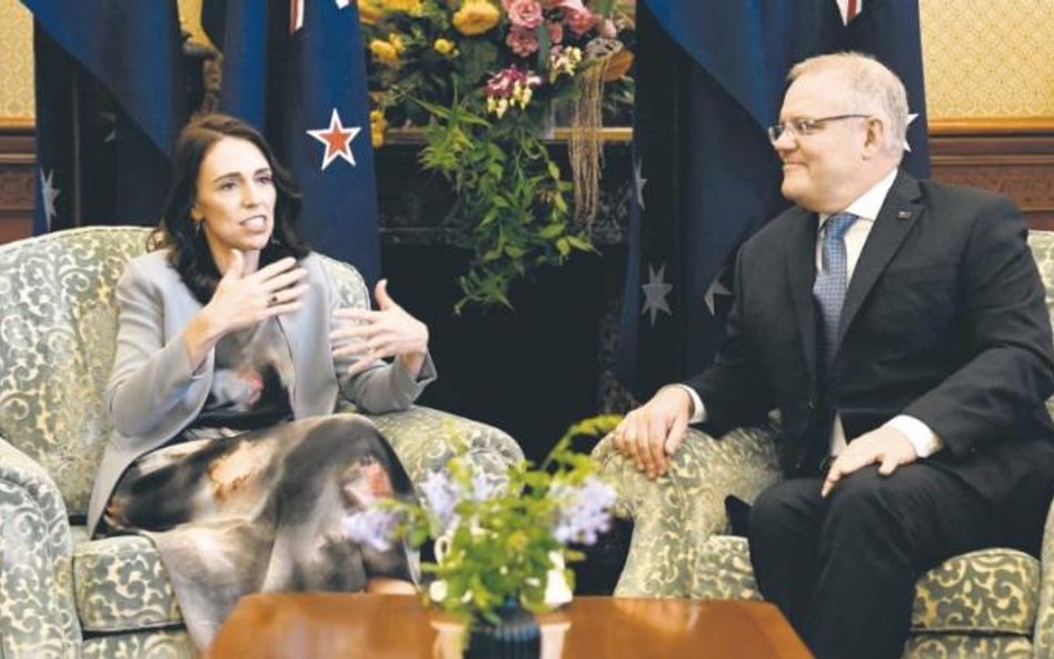 Premier Nowej Zelandii Jacinda Arden i premier Australii Scott Morrison byli chwaleni za to, że ich 