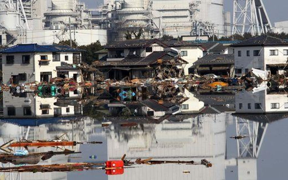 Zniszczona elektrownia jądrowa w japońskiej Fukushimie