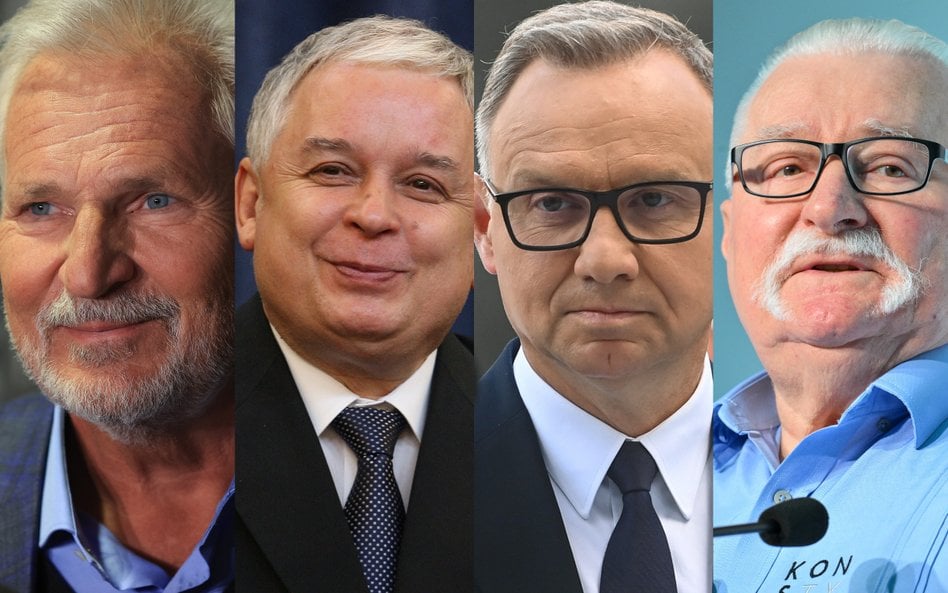 Aleksander Kwaśniewski, Lech Kaczyński, Andrzej Duda, Lech Wałęsa