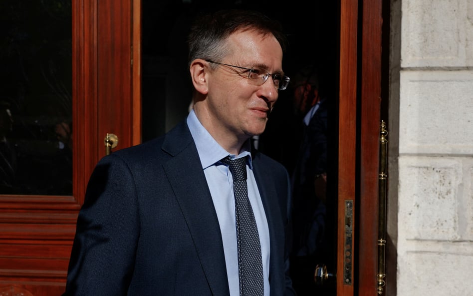Władimir Mediński, szef rosyjskiej delegacji na rozmowy pokojowe w Stambule