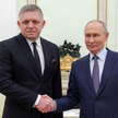 Władimir Putin i premier Słowacji Robert Fico