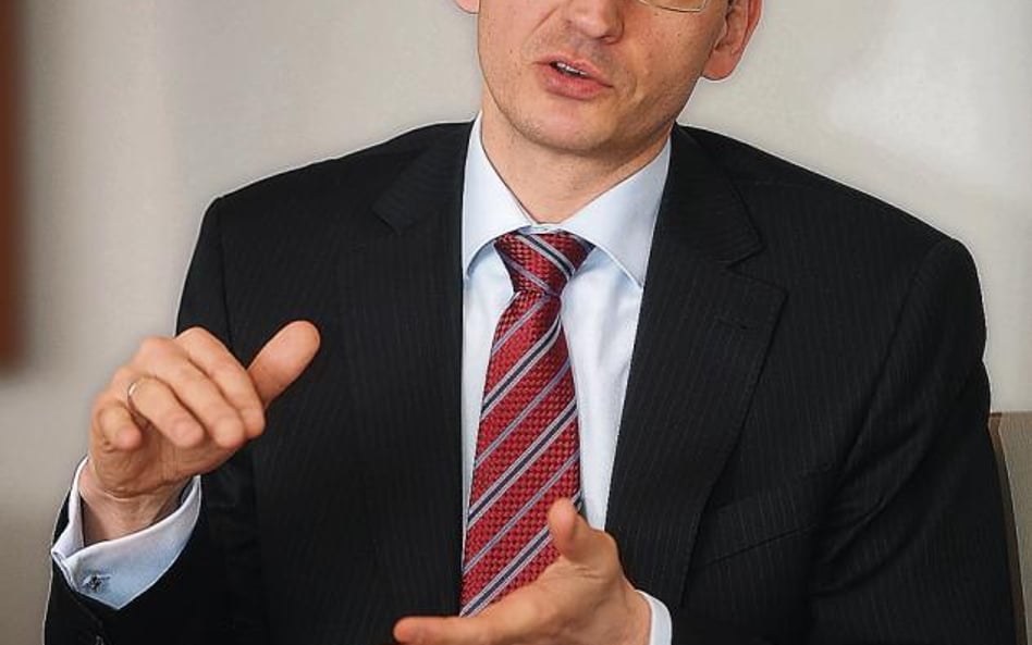 Mateusz Morawiecki, prezes BZ?WBK fot. S. Łaszewski