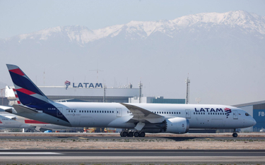 Samolot linii LATAM Airlines