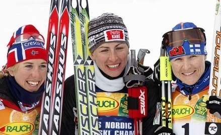 Medalistki biegu na 15 km