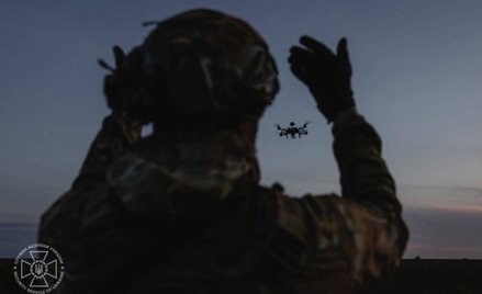 Ukraiński operator drona