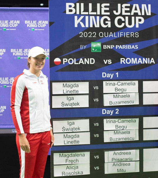 Iga Świątek po losowaniu gier w Radomiu