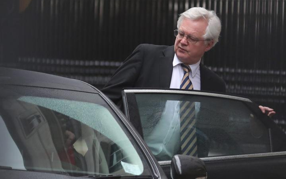 David Davis, minister ds. brexitu, robi wszystko, by zmniejszyć negatywne skutki wyjścia swojego kra