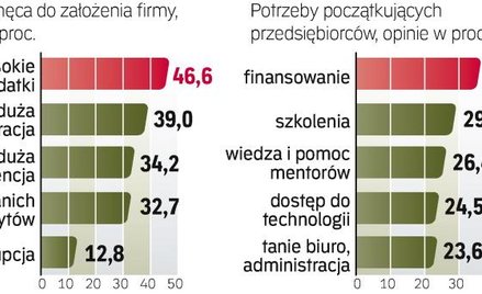 W badaniach mierzących gotowość do założenia własnej firmy Polacy wypadają najlepiej w Europie. Gorz