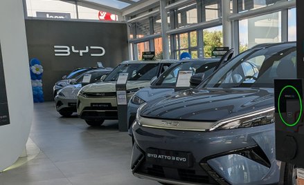 Salon samochodów BYD