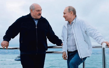 Aleksander Łukaszenko i Władimir Putin spotykali się na jachcie na Morzu Czarnym w okolicach Soczi 2