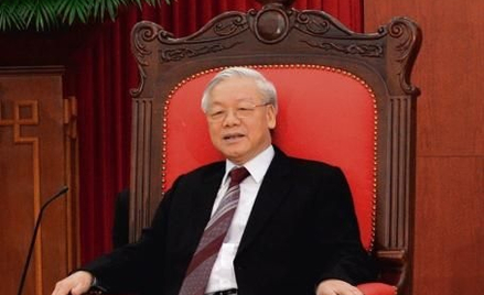 Nguyen Phu Trong, prezydent Wietnamu.