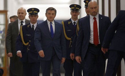 Długie szkolenie przyszłych oficerów Straży Marszałkowskiej