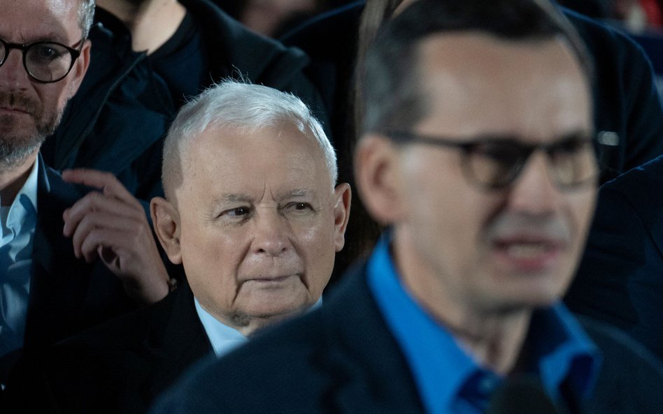 Jarosław Kaczyński miał zgodzić się, by to nie Morawiecki był szefem klubu PiS