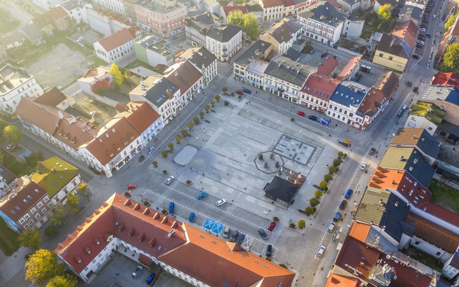 Model płuc stanął na oświęcimskim rynku