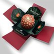 Różowy miąższ ananasa Rubyglow jest soczysty, słodki i aromatyczny.