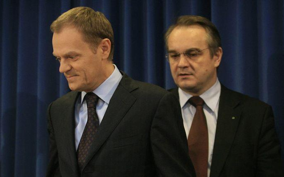 Już zapowiedziano, że premier Donald Tusk ma się częściej widywać z wicepremierem Waldemarem Pawlaki