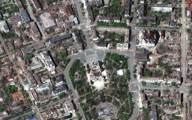Mariupol, zdjęcie satelitarne
