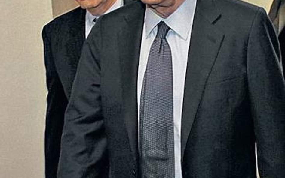 Senatorowie John McCain i Joe Lieberman (z lewej) na Kapitolu