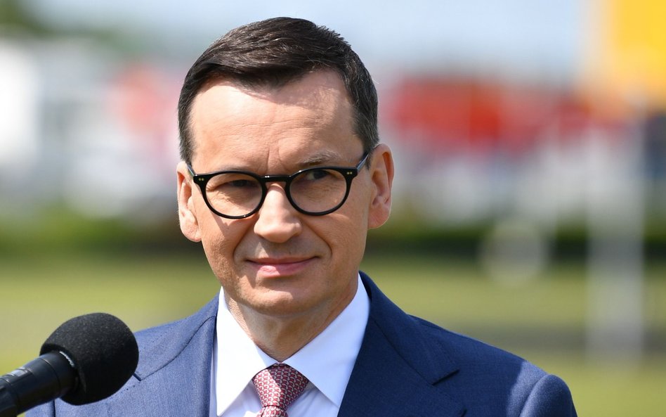 Premier Mateusz Morawiecki był pytany o decyzję prezydenta Andrzeja Dudy ws. ustawy o powołaniu Pańs