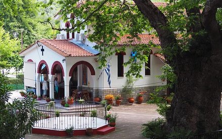 Kościół greckokatolicki jest jedną z atrakcji wioski