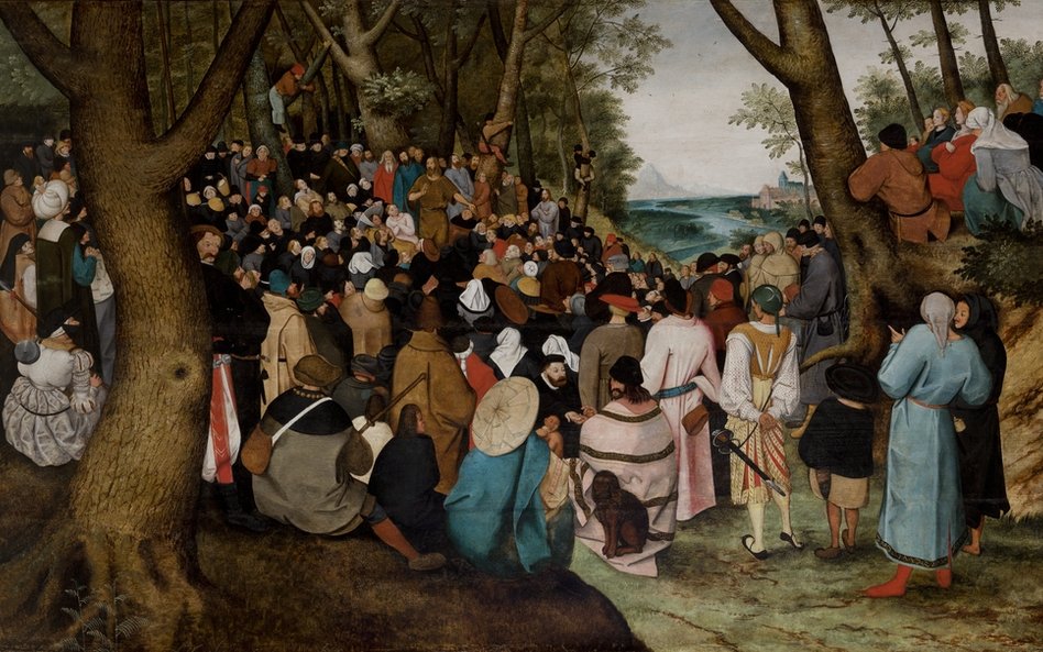Pieter Brueghel młodszy „Kazanie św. Jana Chrzciciela”
