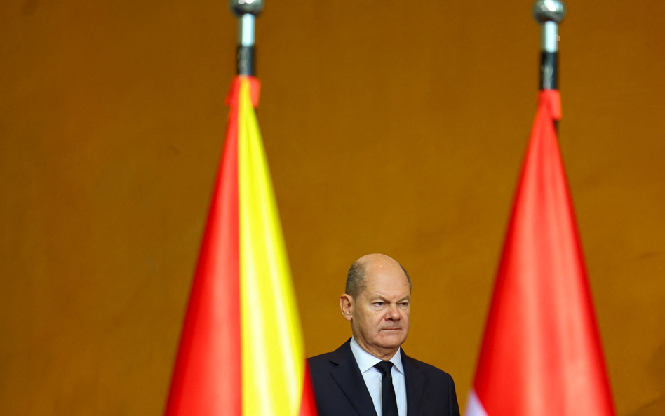 Kanclerz Niemiec Olaf Scholz