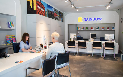 Rainbow: Zysk 365 procent w górę