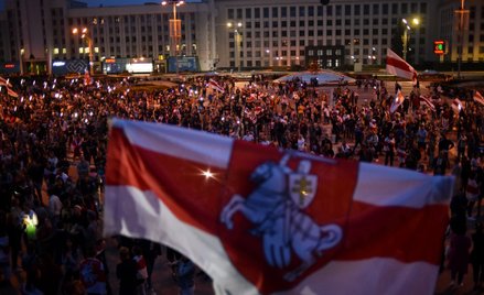 Na Białorusi wciąż trwają manifestacje przeciwników Łukaszenki