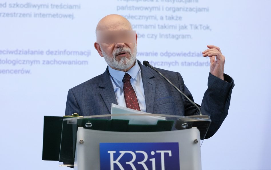 Były przewodniczący KRRiT Maciej Ś.