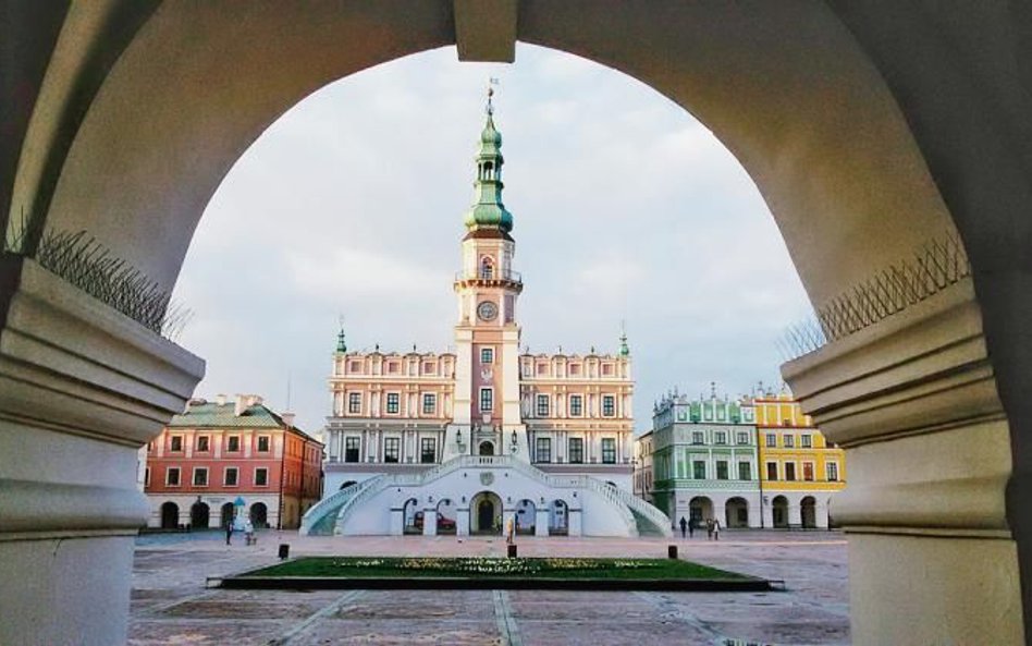 Rynek w Zamościu