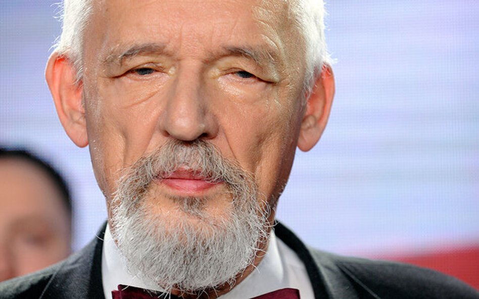 Korwin-Mikke: Nakaz noszenia maseczek jest wciąż nielegalny