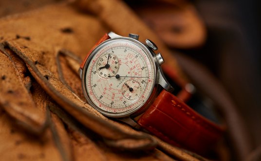 Zegarek Gallet Multichron Regulator z roku 1936