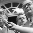 Henry Kissinger (tu z lewej, jako sekretarz stanu USA, obok młody Jacques Chirac) był przywiązany do