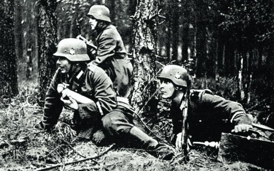 Niemcy nad polską granicą 1 września 1939 r.