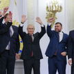 Putin z przywódcami anektowanych regionów